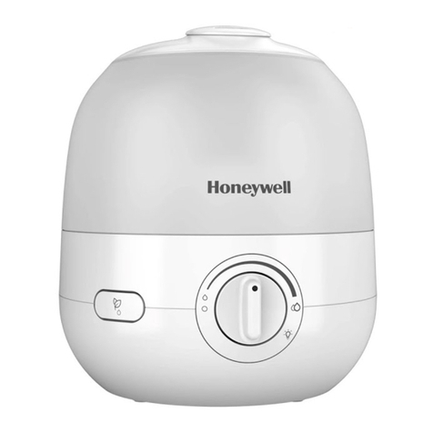 Honeywell ULTRA GLOW COOL MIST HUL530 Series manual