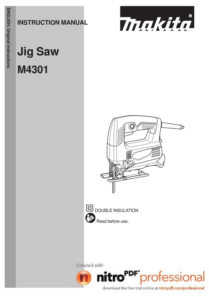 Makita M4301 instruction manual