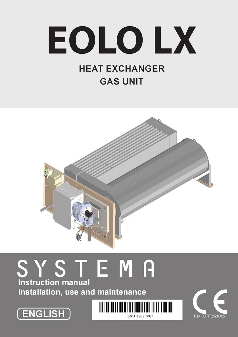 Systema EOLO LX instruction manual