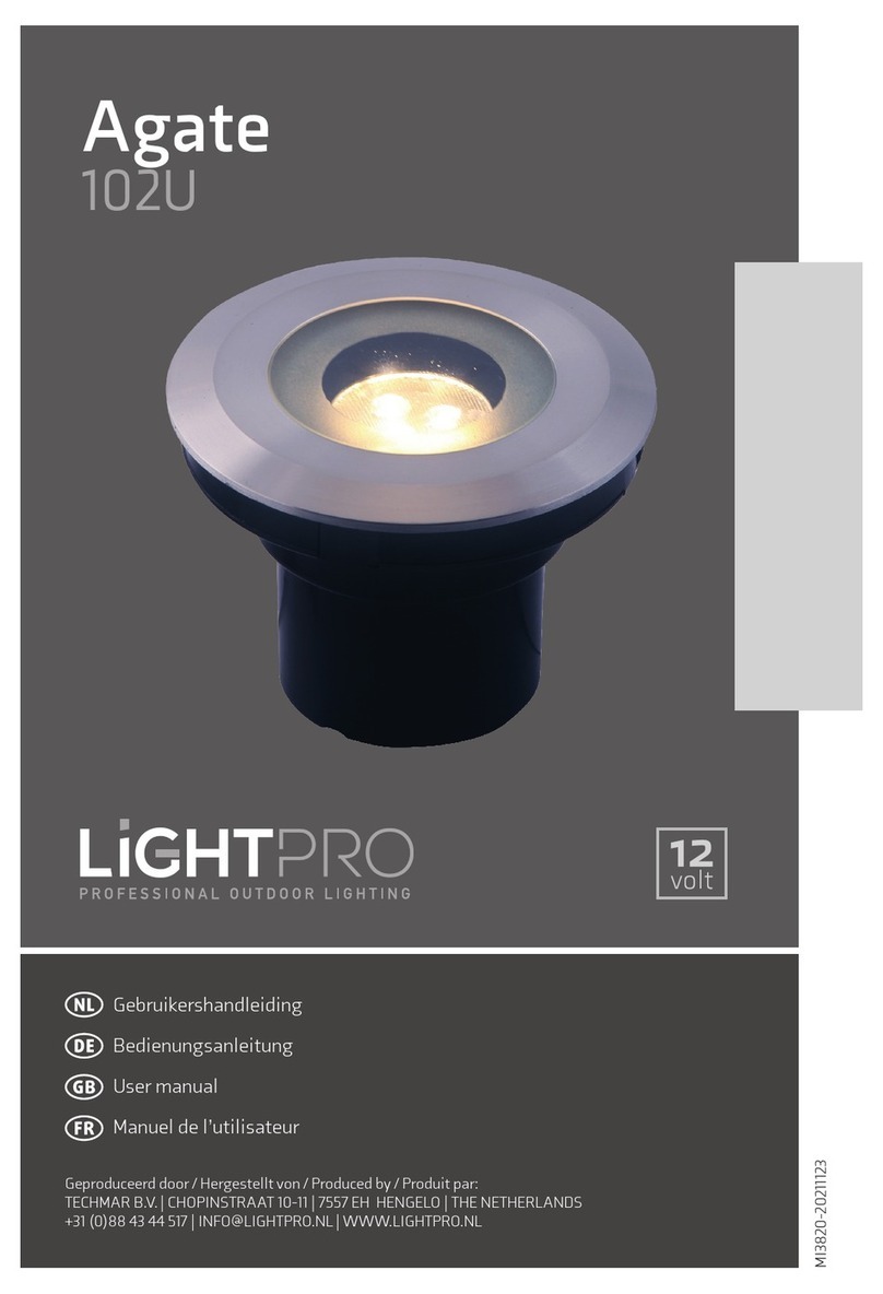 LightPro Agate 102U User manual LightPro Agate 102U User manual