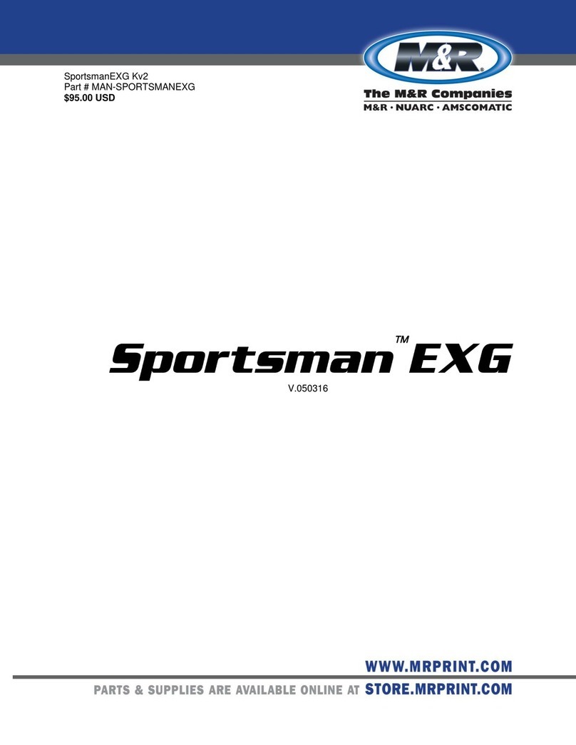 M&R Sportsman EXG 14/12 User manual