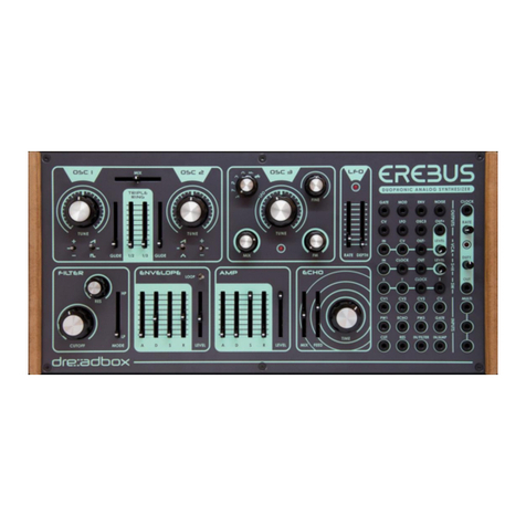 Dreadbox Erebus V3 User manual