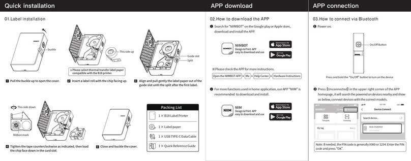 NIIMBOT B18 User manual