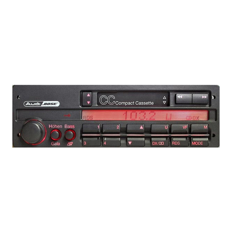 Audi Gamma CC Bose instructions
