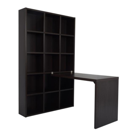 Boraam CLAUDE L-DESK Assembly instructions