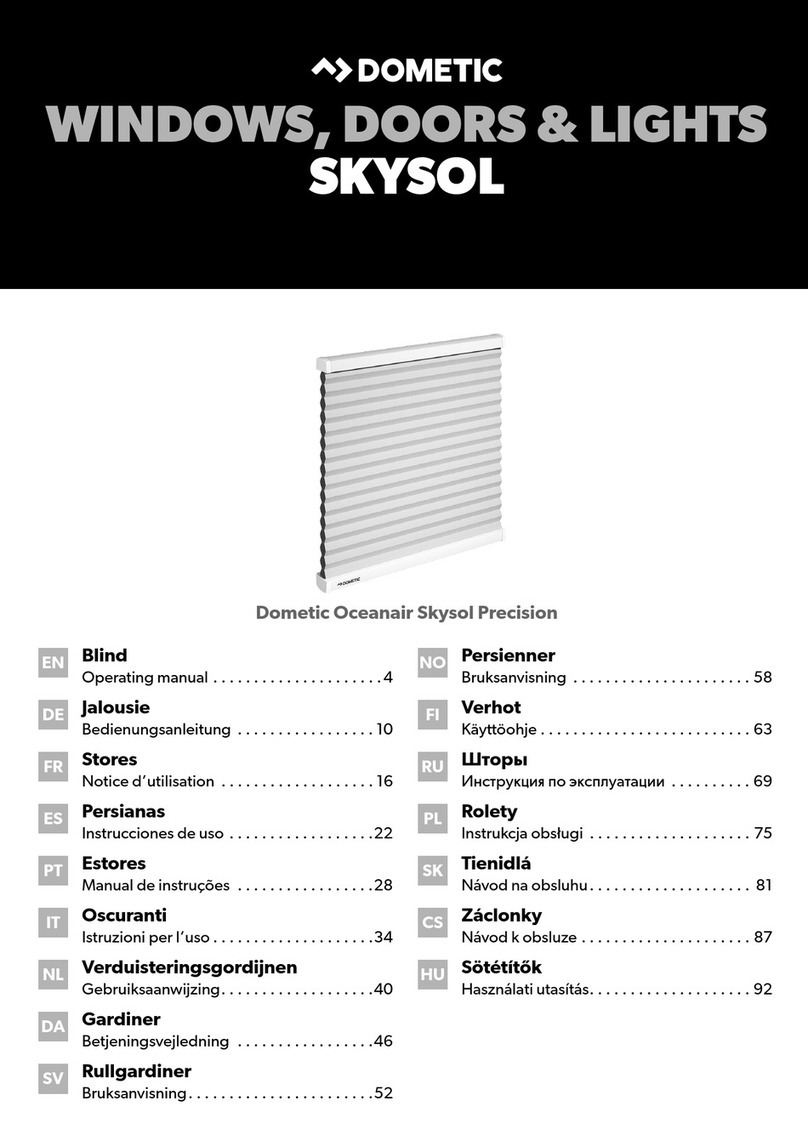 Dometic SKYSOL User manual