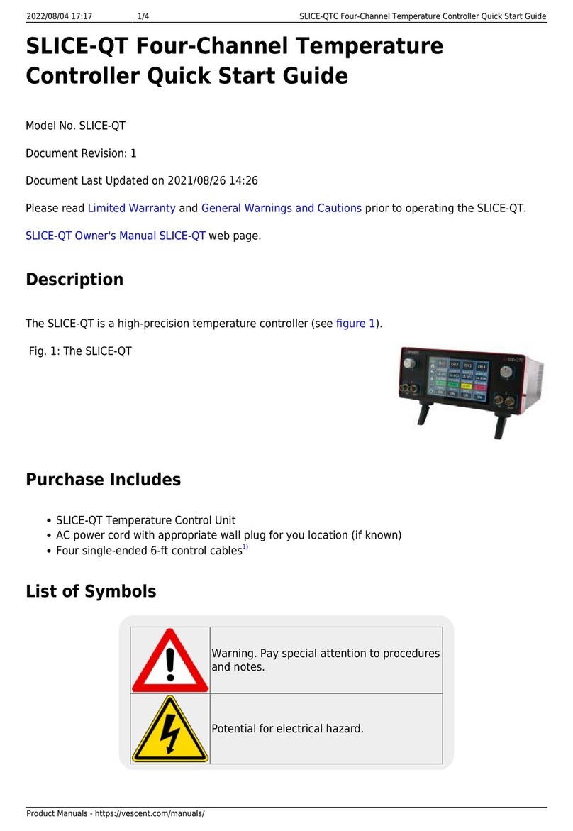 Vescent SLICE-QT User manual