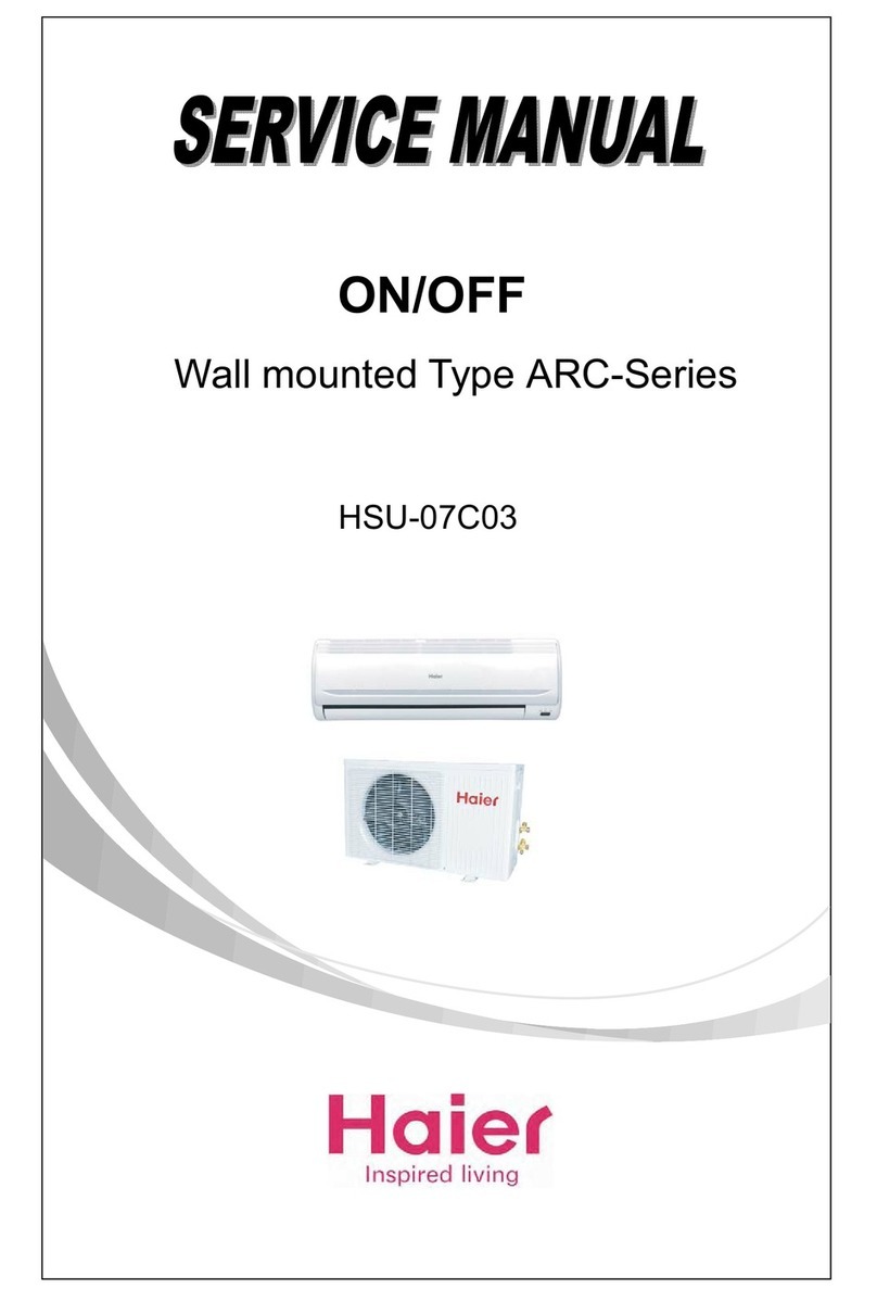 Haier HSU-07C03 User manual