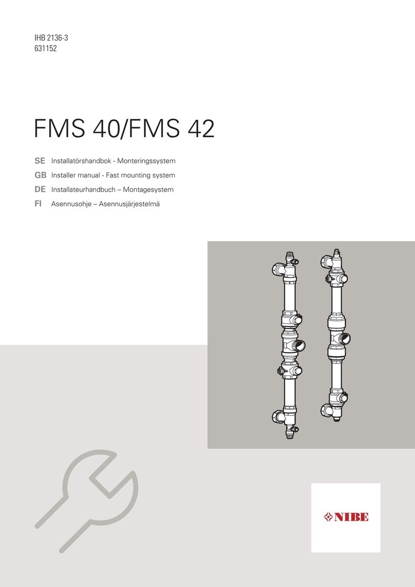 Nibe FMS 40 Installer manual