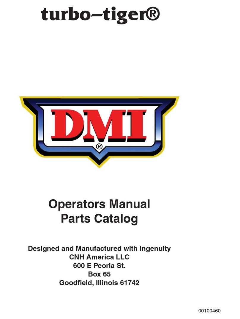 DMI TURBO-TIGER Operator's manual