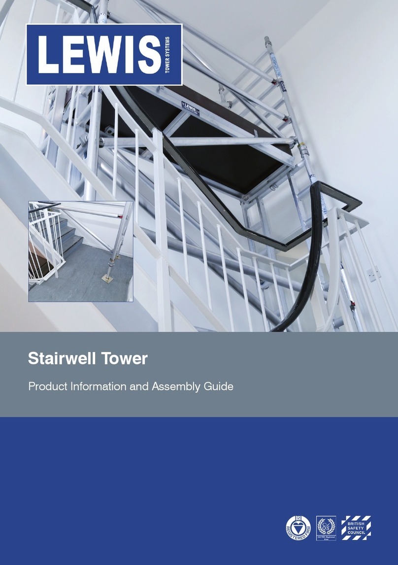 Lewis Stairwell Tower Product Information and Assembly Guide