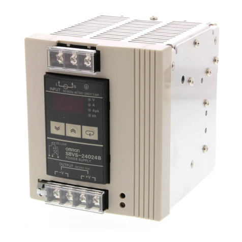 Omron S8VS-24024A User manual