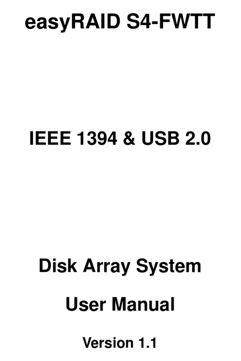 easyRAID S4-FWTT User manual easyRAID S4-FWTT User manual