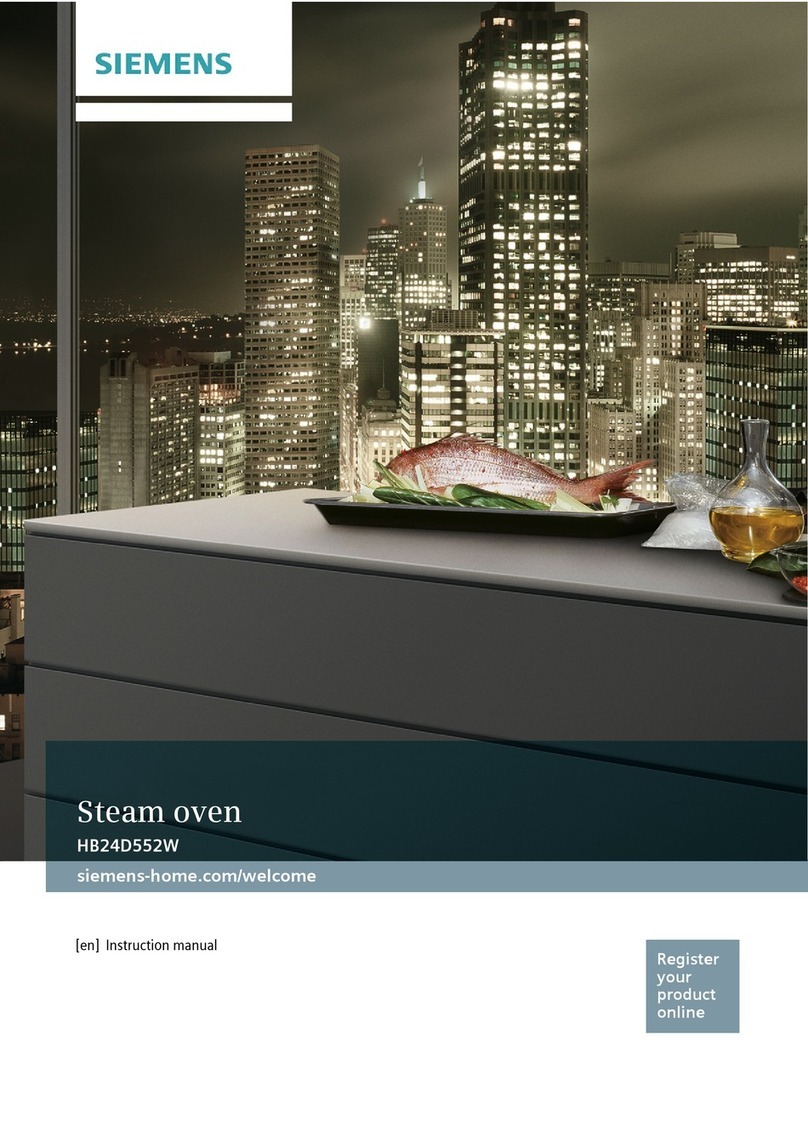 Siemens HB24D552W instruction manual