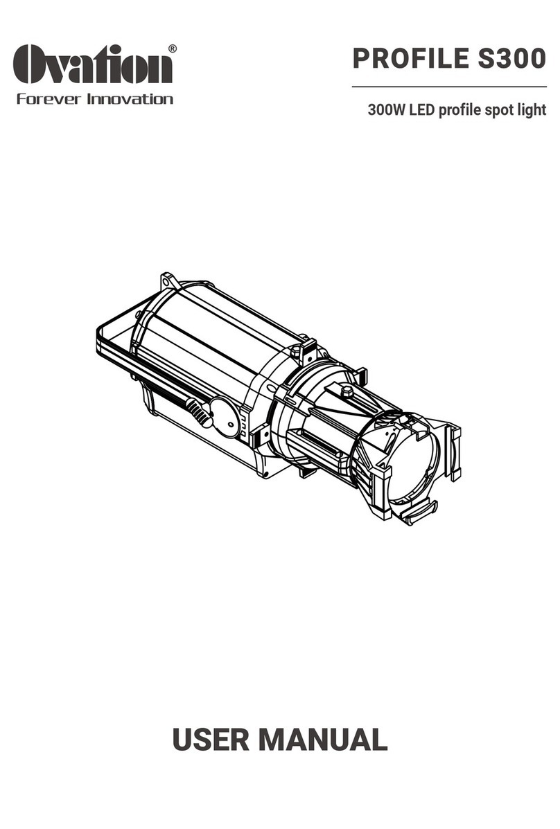 Ovation PROFILE S300 user manual