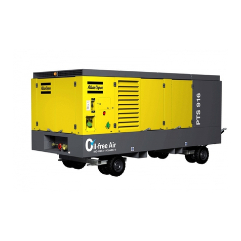 Atlas Copco PTS 916 Cd User manual