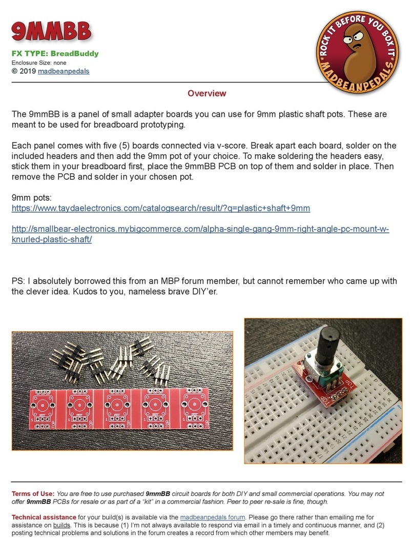 Mad Bean Pedals 9MMBB manual