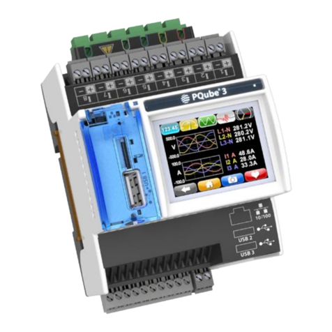 POWERSIDE PQube 3 Operation and reference manual