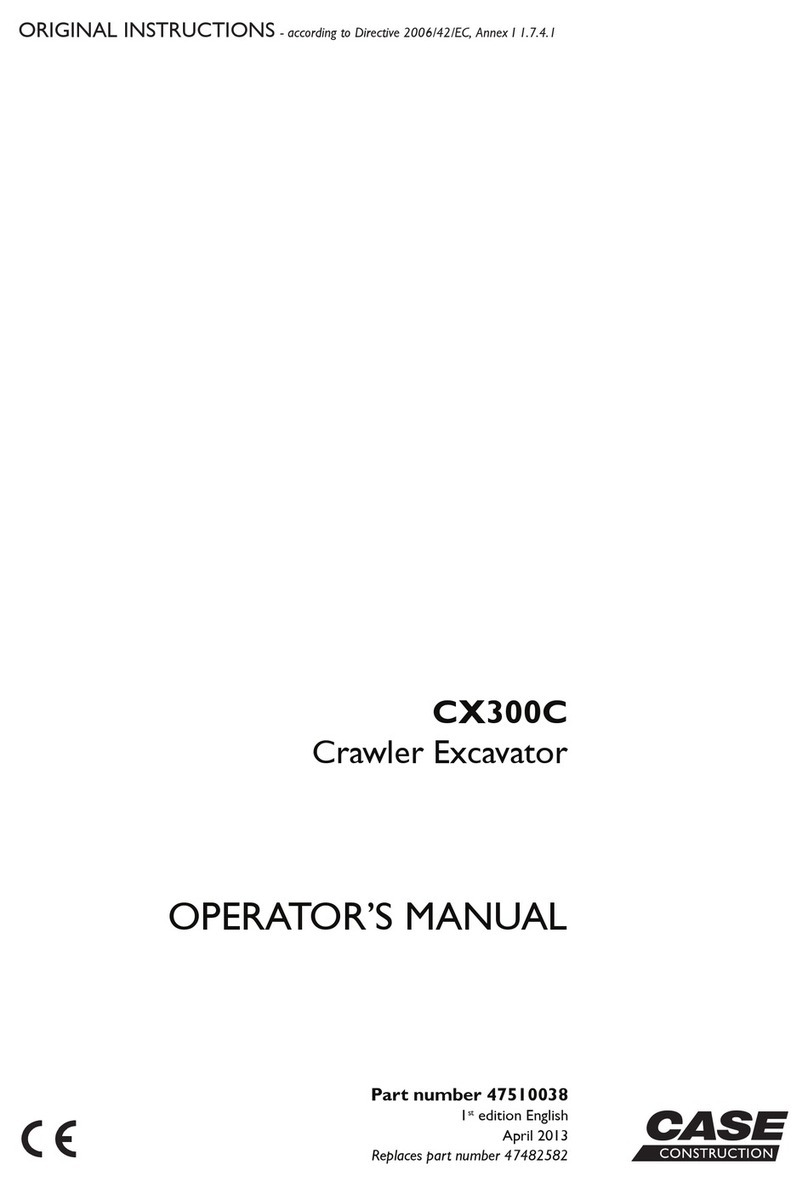 Case CX300C User manual