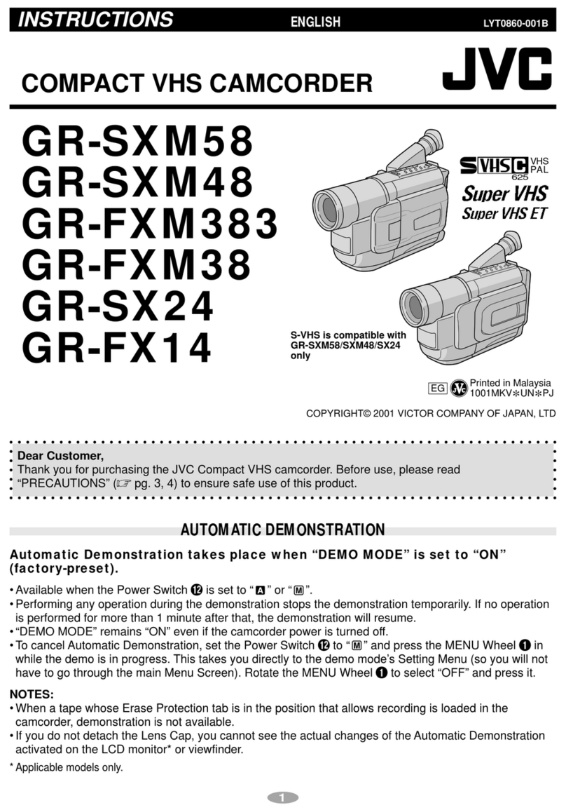 JVC GR-FXM383 User manual