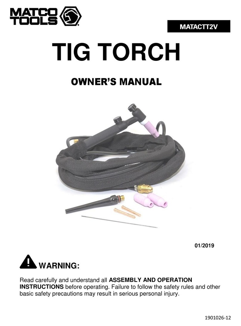 Matco Tools MATACTT2V owner's manual