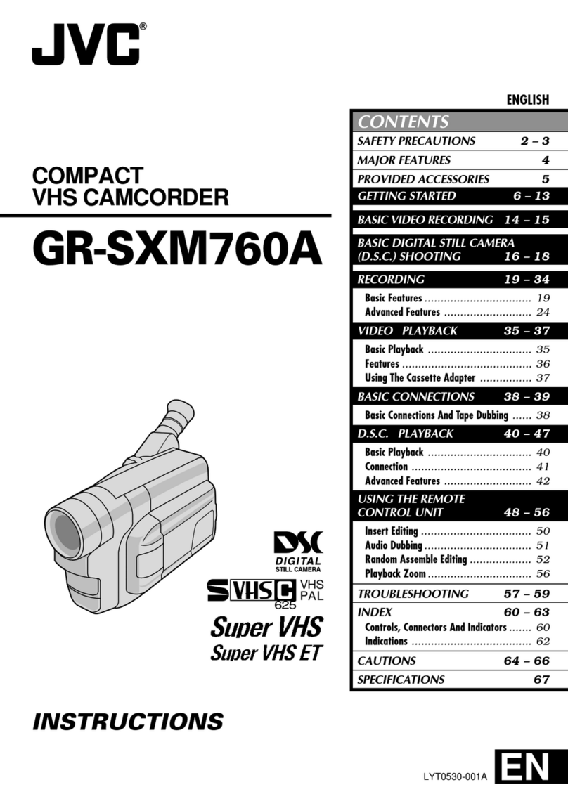 JVC GR-SXM76 instructions