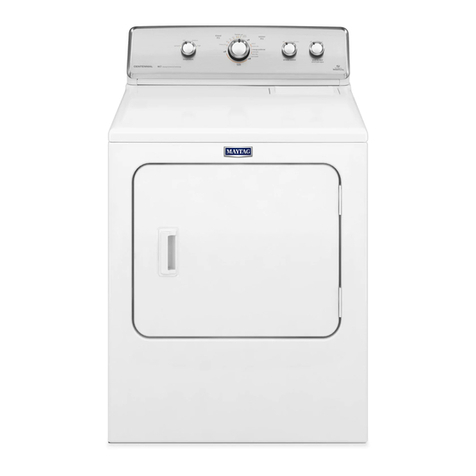Maytag YMEDC555DW User manual