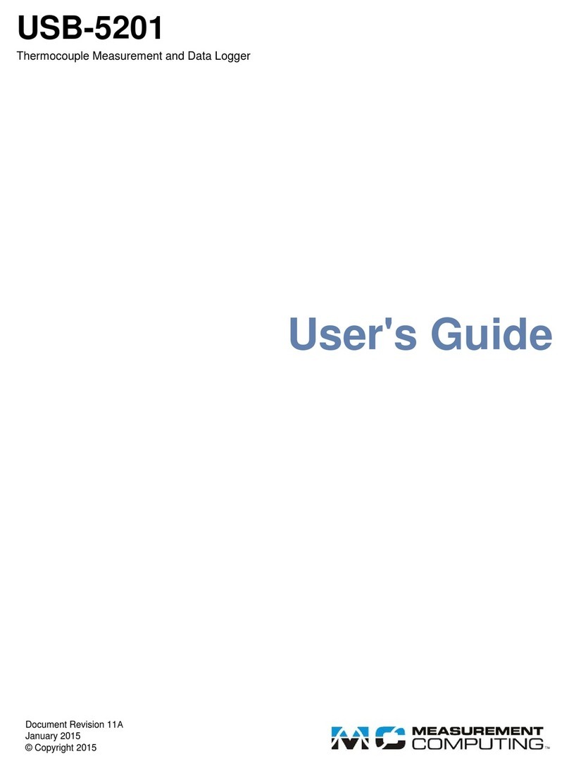 Measurement Computing USB-5200 Series user guide