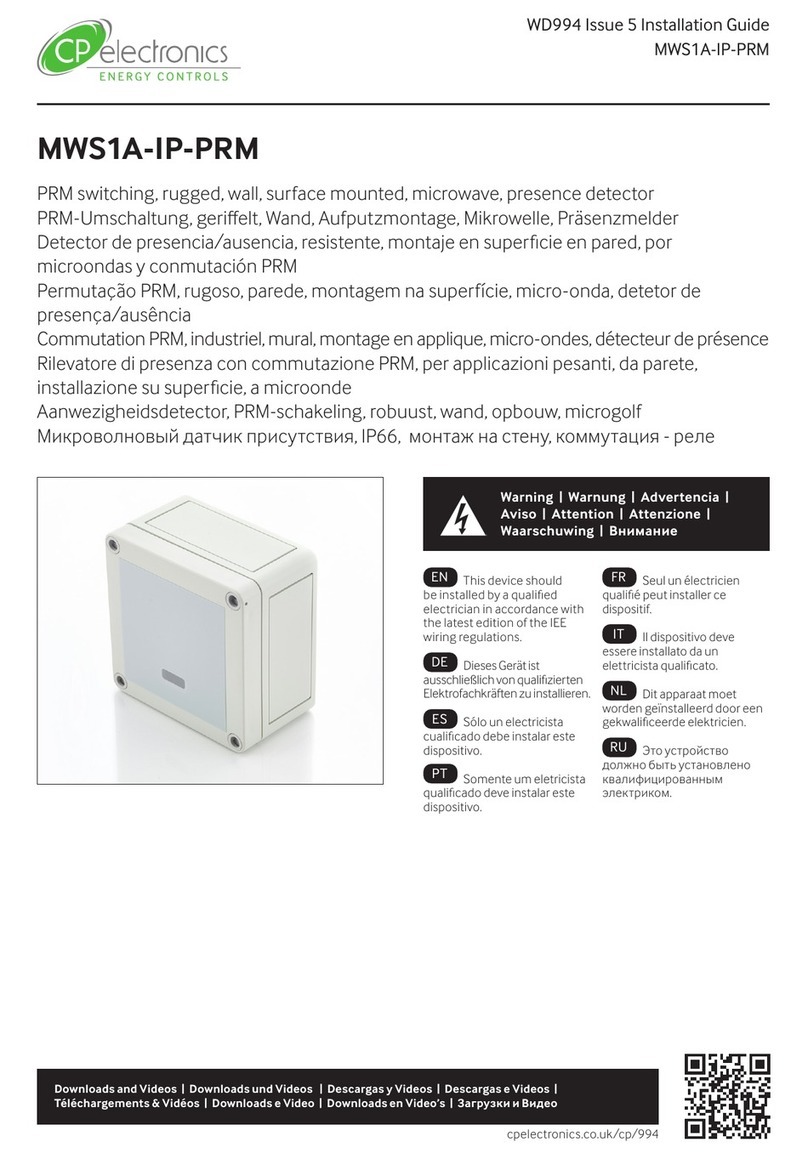C.P. Electronics MWS1A-IP User manual