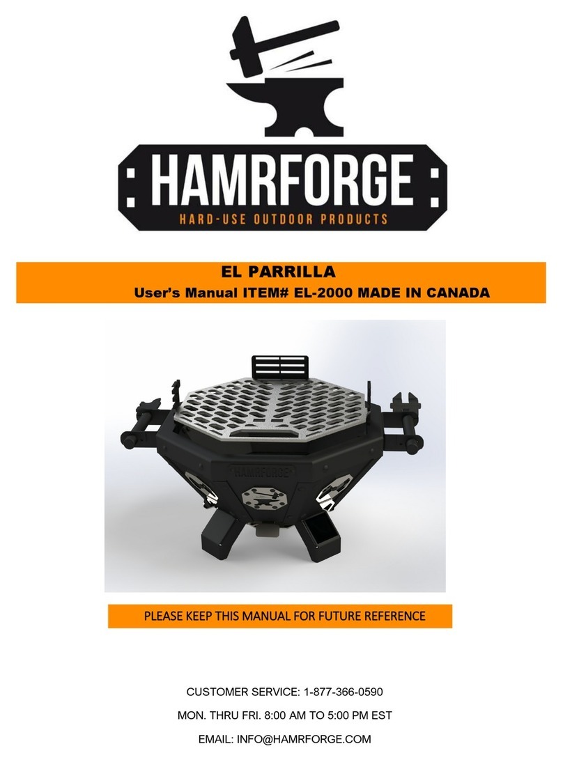Hamrforge EL PARRILLA user manual