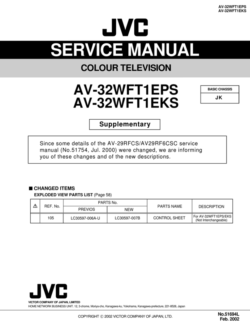 JVC AV-32WFT1EPS User manual