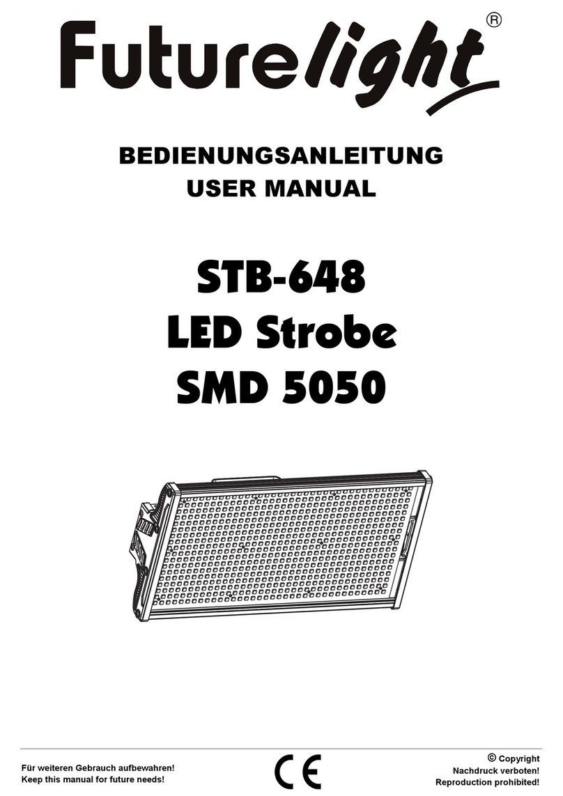 Future light STB-648 LED Strobe SMD 5050 user manual