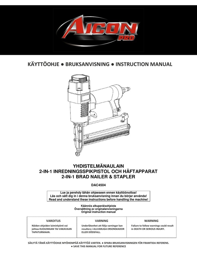 Aicon PRO DAC4504 instruction manual