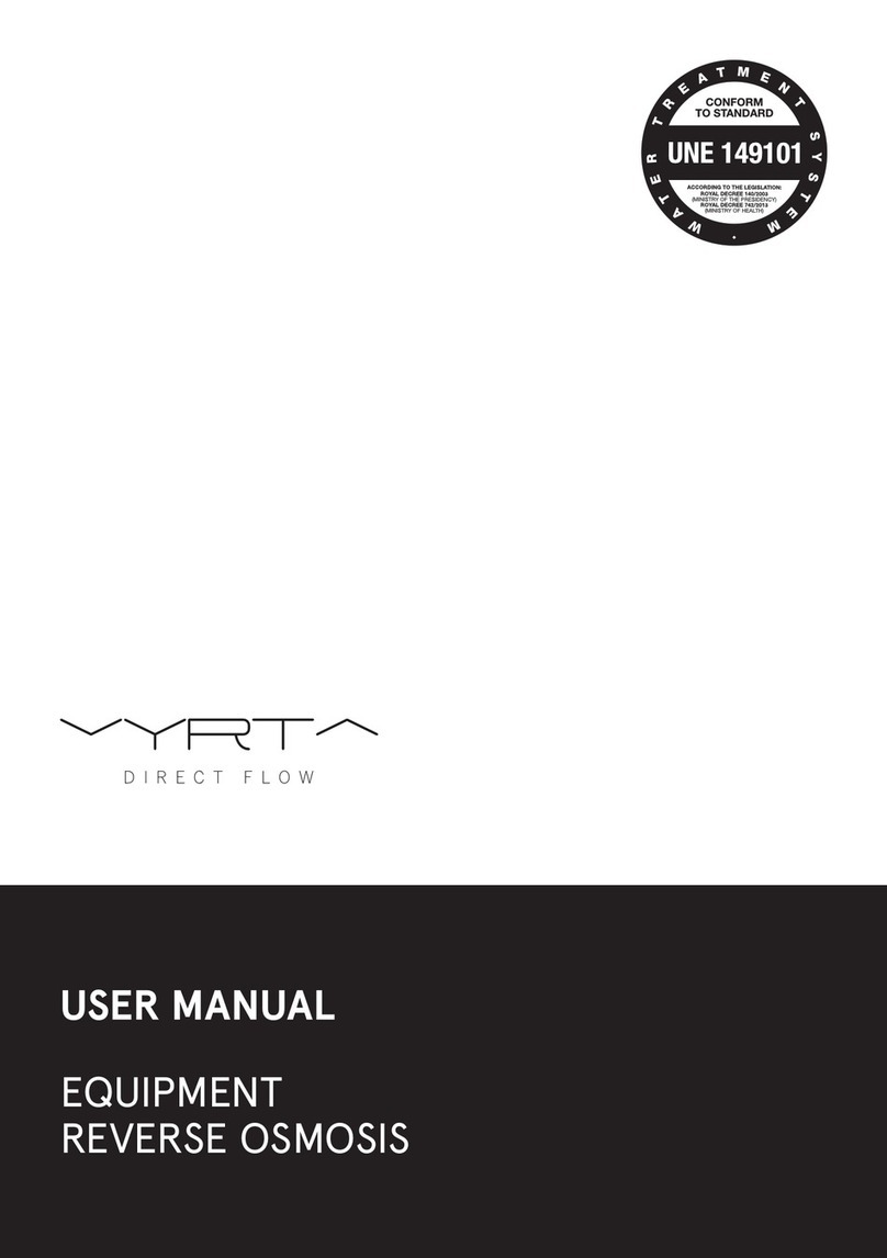 Puricom VYRTA direct flow user manual