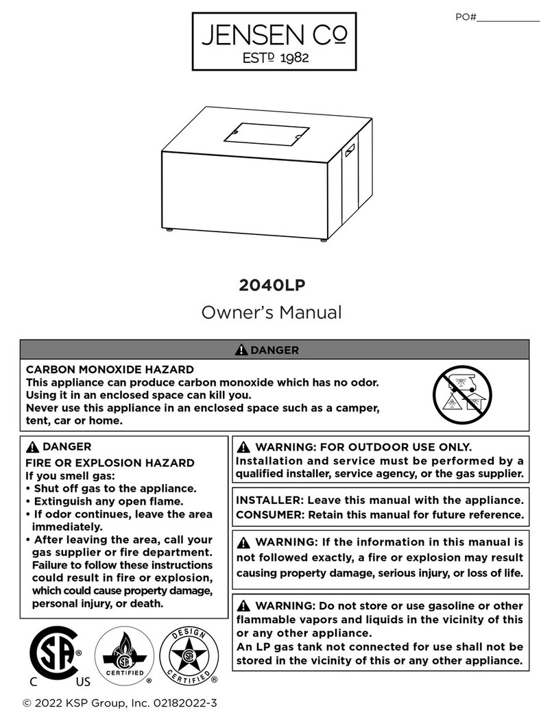 Jensen Coden 2040LP User manual