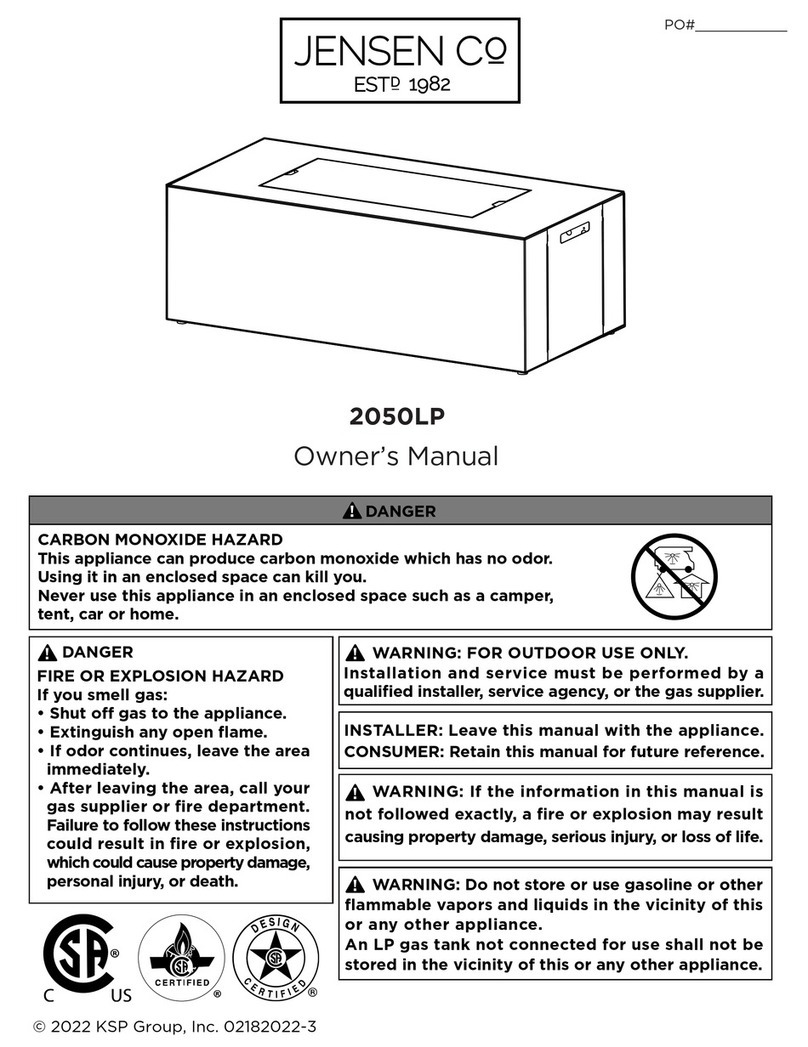 Jensen Coden 2050LP owner's manual