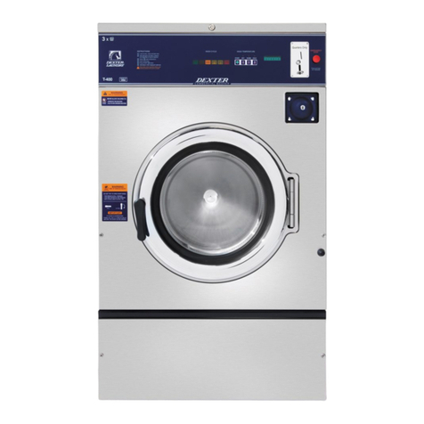 Dexter Laundry T-1800 User manual