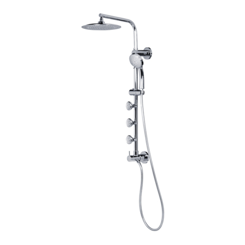 Pulse Shower Spas Lanai 1089-BN-1.8GPM User manual