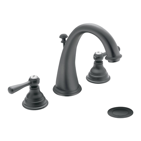 Moen T6125WR quick start guide