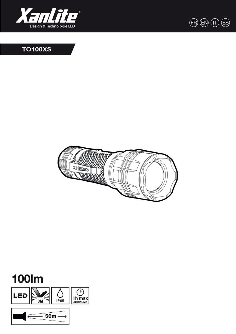 XanLite TO100XS User manual
