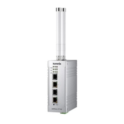 BeiJer korenix JetWave 2714G-LTE/WIFI Series User manual