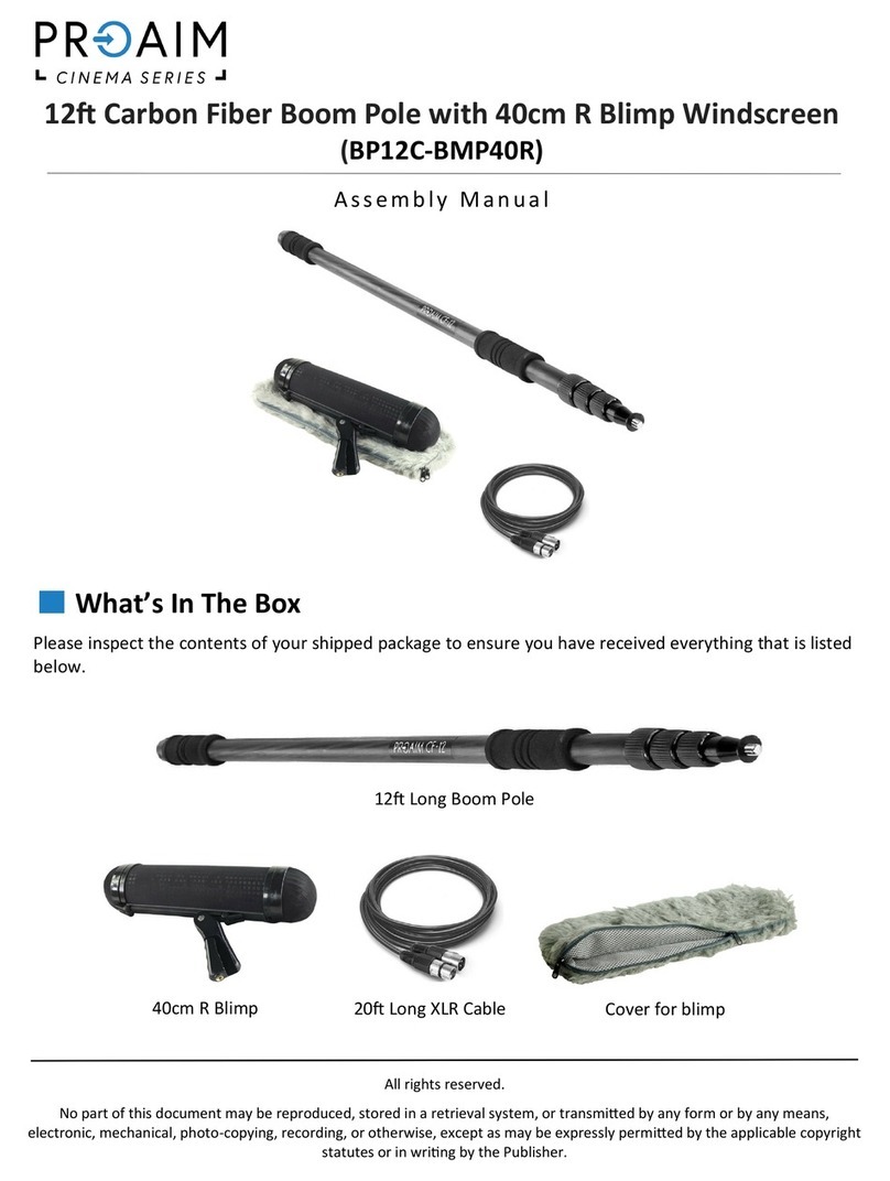 PROAIM BP12C-BMP40R User manual PROAIM BP12C-BMP40R User manual