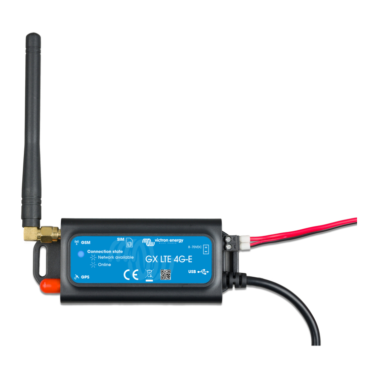 Victron energy GX LTE 4G Series manual