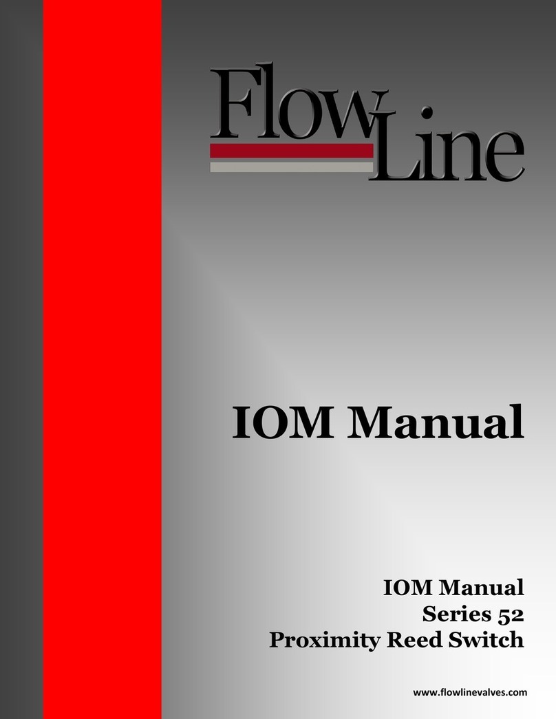 FlowLine 52 Series User manual FlowLine 52 Series User manual