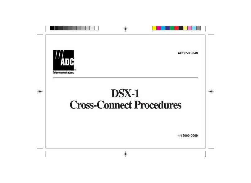 ADC DSX-1 User manual