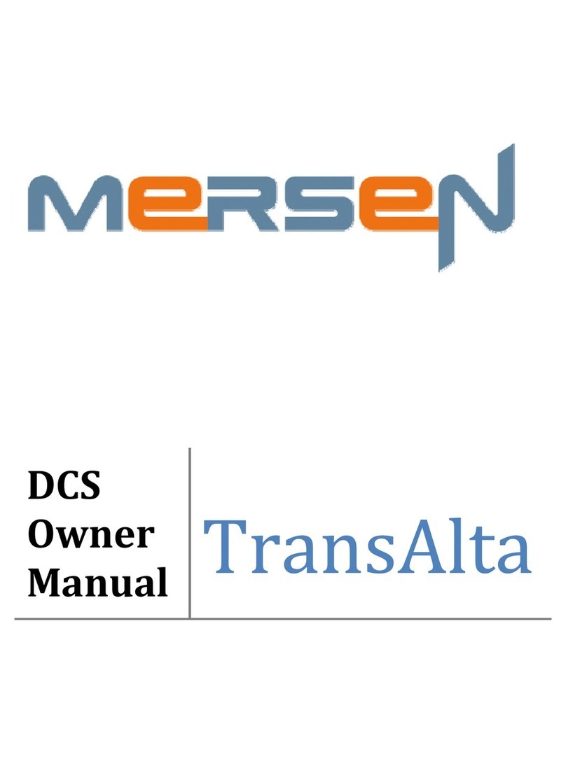 Mersen TransAlta User manual