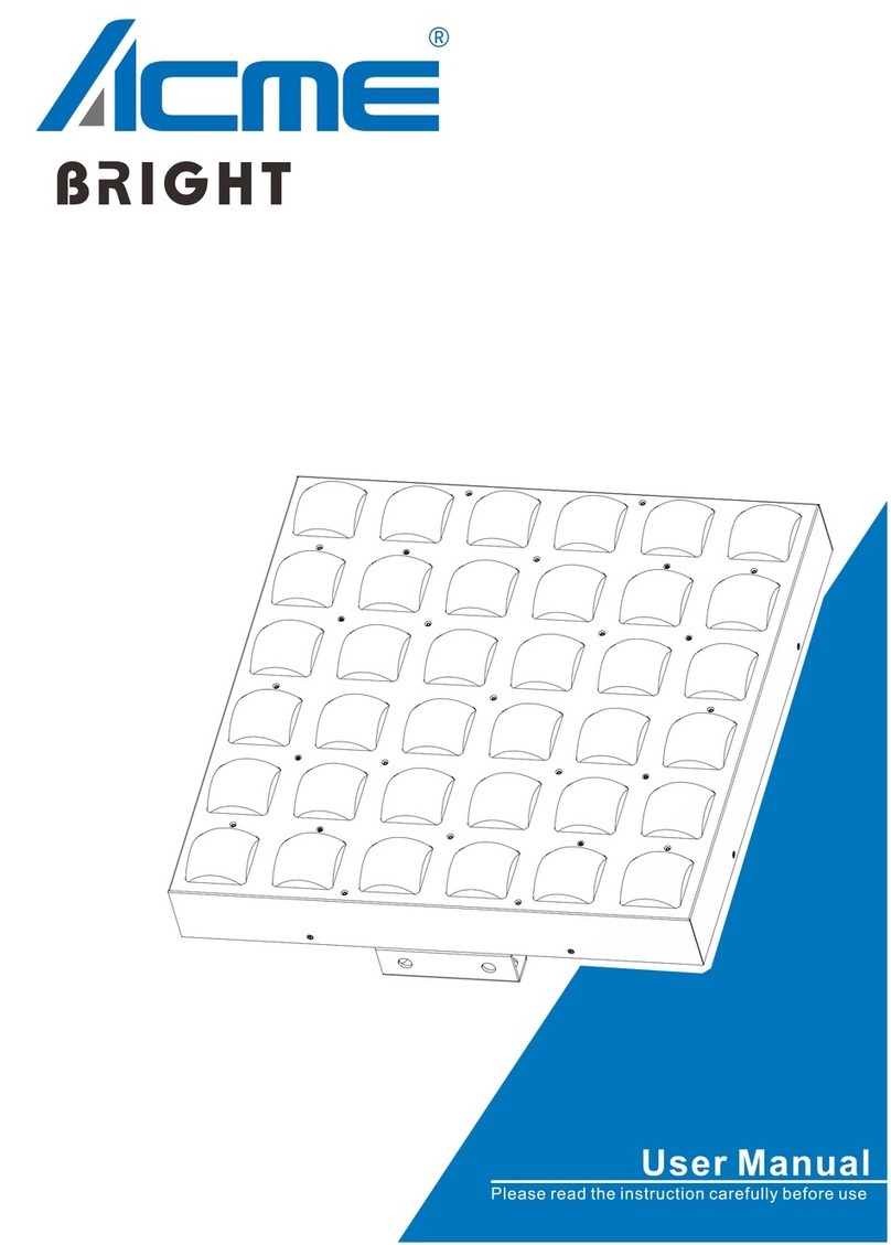 ACME BRIGHT user manual
