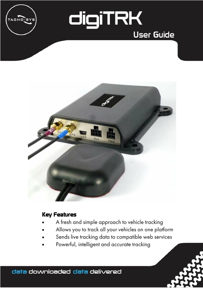 Tachosys digiTRK User manual