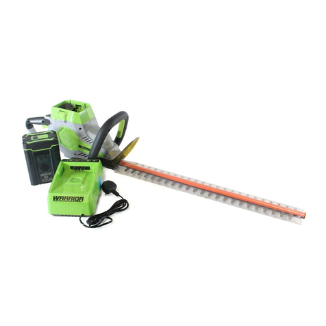 WARRIOR WEP8061HT Operator's manual