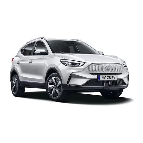 MG ZS EV Operating and installation instructions